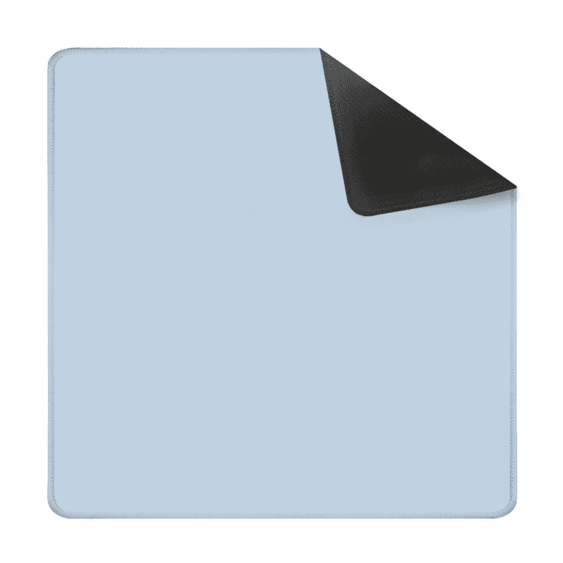 Yolo Mahjong Pastel Blue Mat - Shipped Rolled — Pastel Blue
