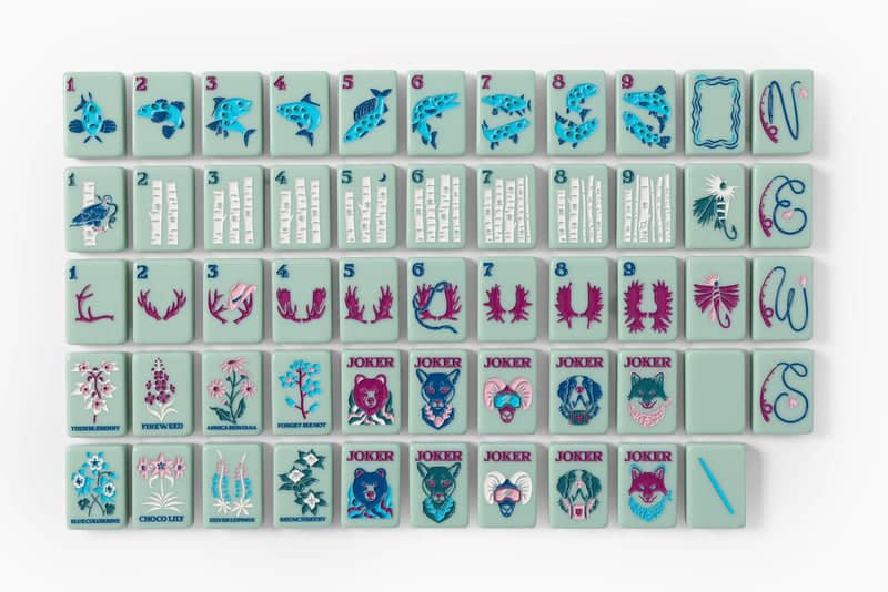 The Mahjong Line The Mountain Line — Sage Green