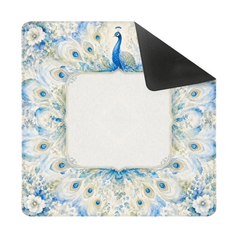 Yolo Mahjong Colorful Watercolor Peacock