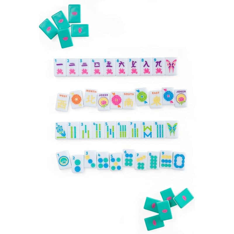 The Mahjong House The Brights! House — Teal