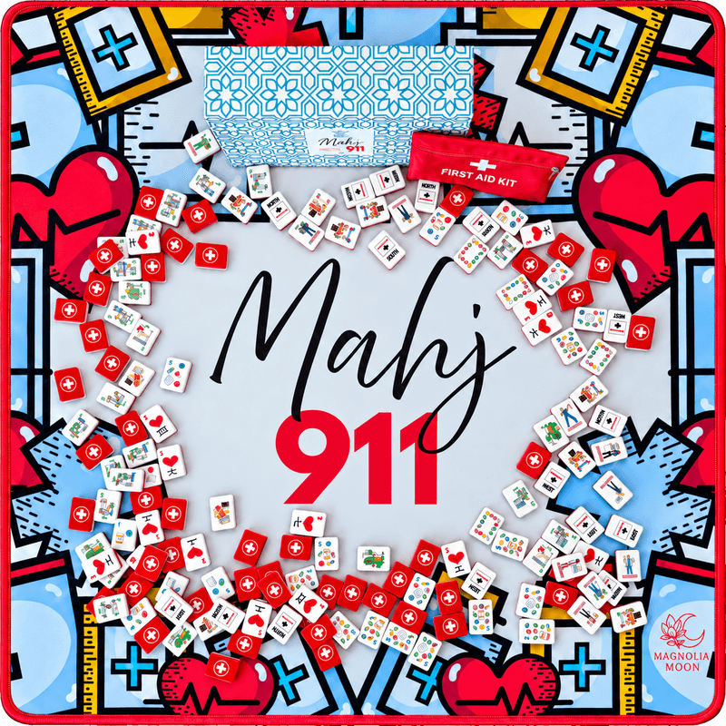 Magnolia Moon Mahjong Mahj 911