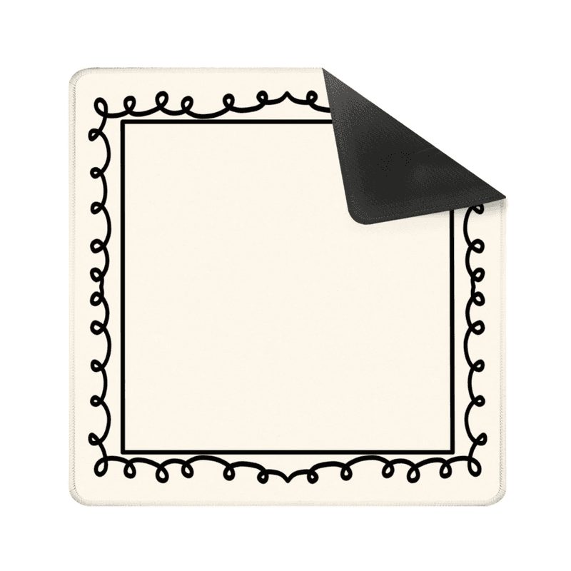 Yolo Mahjong Minimalist Loop Border