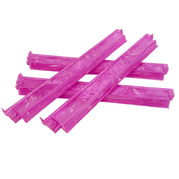 Mahjong Studios Rose Quartz Pink Racks & Pushers – Set of 4