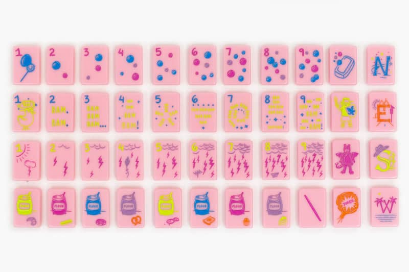 The Mahjong Line The Cheeky Line — Petal Pink