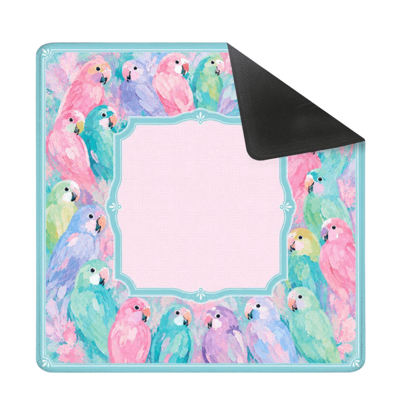 Yolo Mahjong Pastel Parrot Square