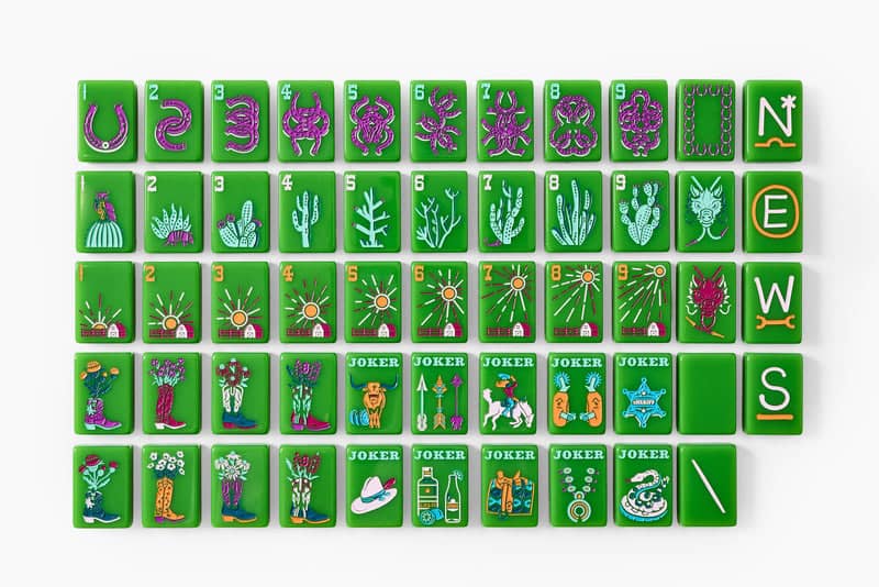 The Mahjong Line The Ranch Line — Avocado Green