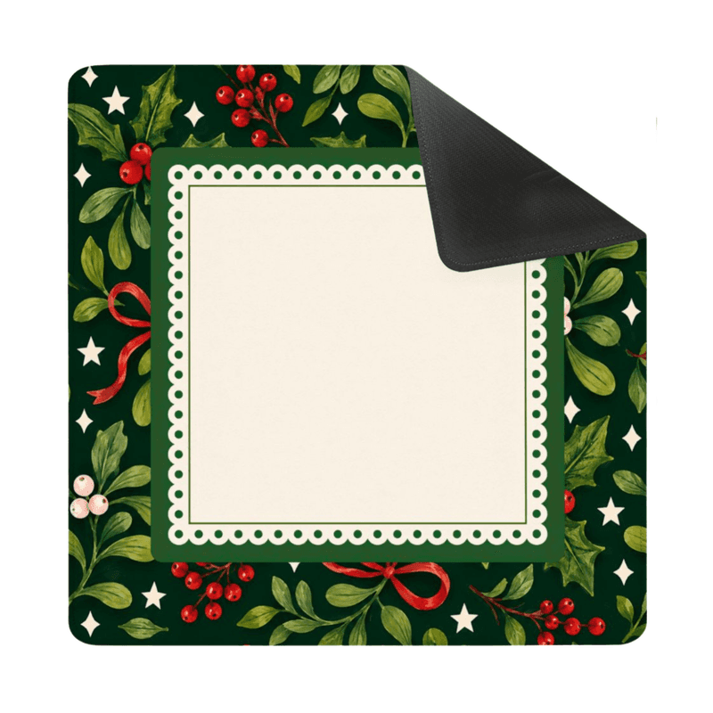 Yolo Mahjong Christmas Botanical Bow