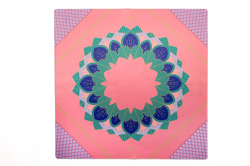 The Velvet Wind Blush Bloom Mat
