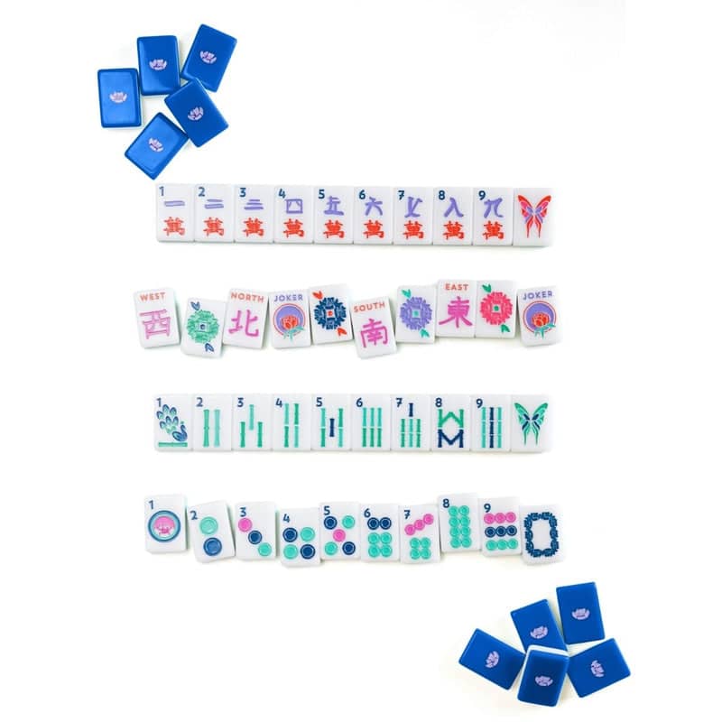 The Mahjong House The Jewels! Sapphire House — Sapphire
