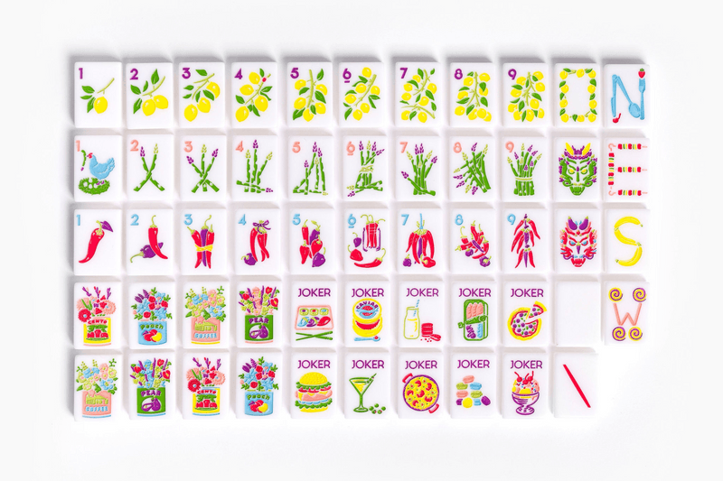 The Mahjong Line The Foodie Line — Milk White