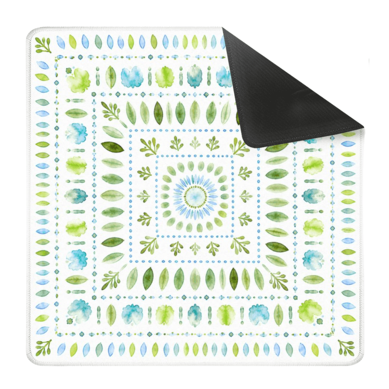Yolo Mahjong Scandinavian Green Leaf