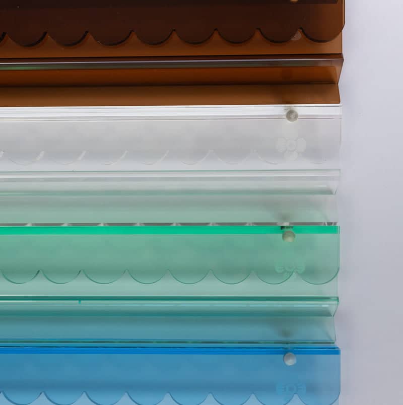 Woodlands Mahjong Society Clear Acrylic Mahjong Racks