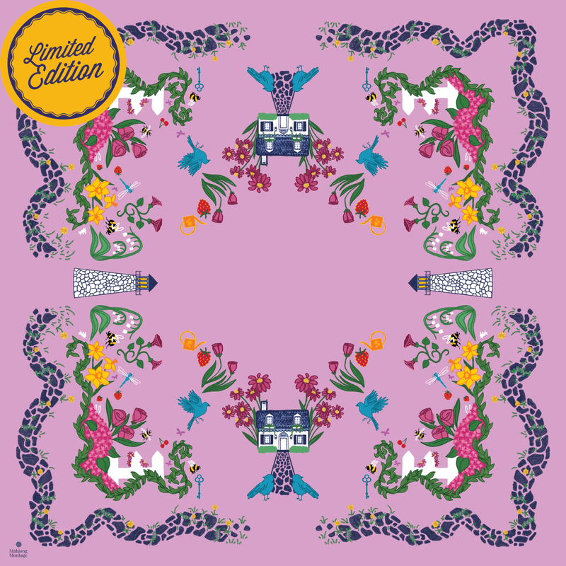 Mahjong Montage Seaside Cottage — Heathered Mauve