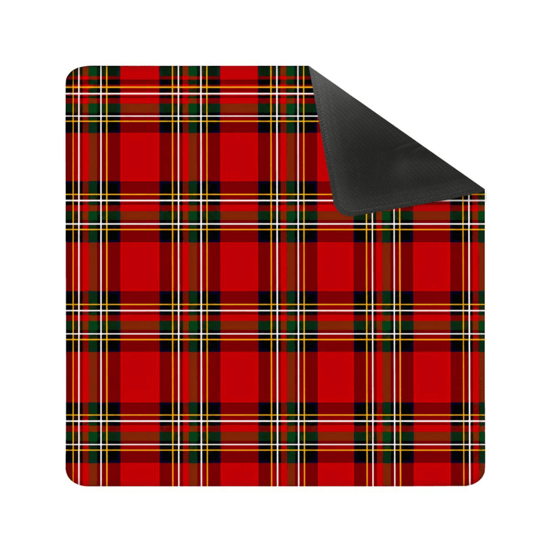 Yolo Mahjong Classic Red Tartan