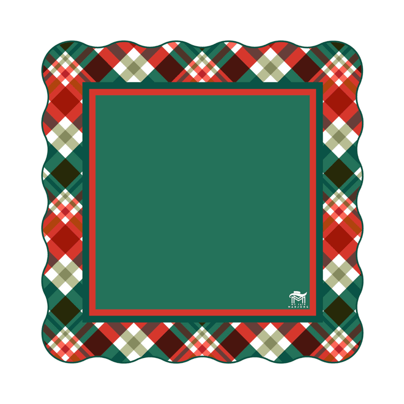 My Fair Mahjong Plaid Tidings