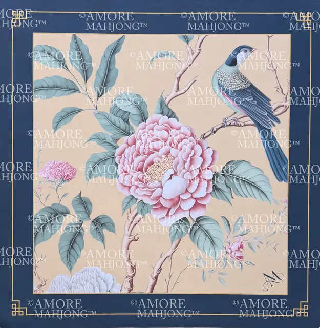 Amore Mahjong Manor Garden Mahjong Mat