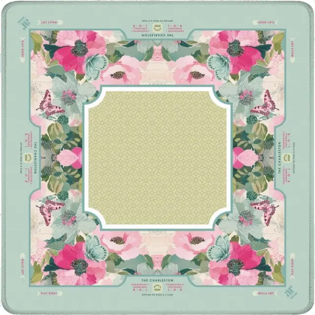 Anders Ruff Design Co. Butterflies & Blooms Mahjong Mat