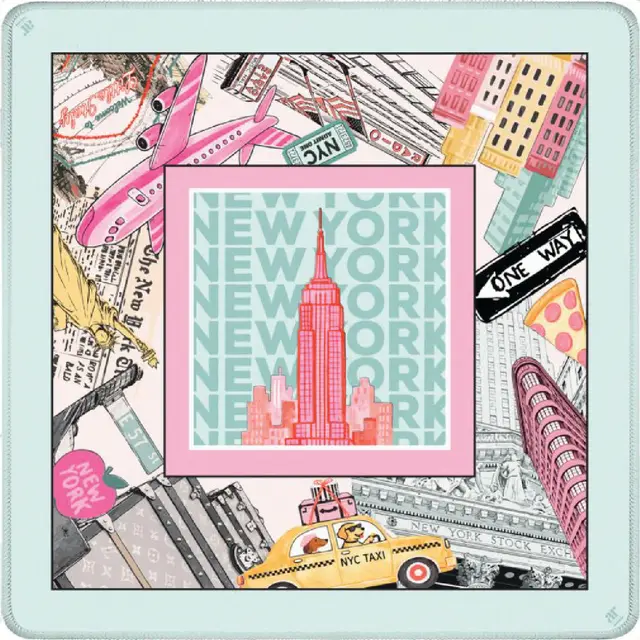 Anders Ruff Design Co. Mahj & The City Mahjong Mat