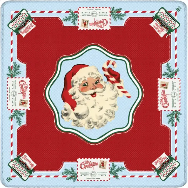 Anders Ruff Design Co. Santa's Mahjong Mail Mahjong Mat