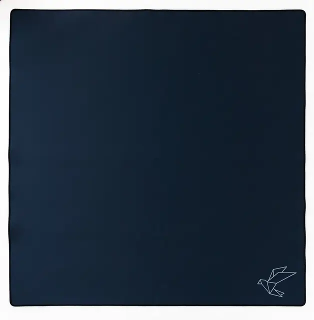 Bam Bird Boutique Origami Neoprene Mahjong Mat — Midnight Gray