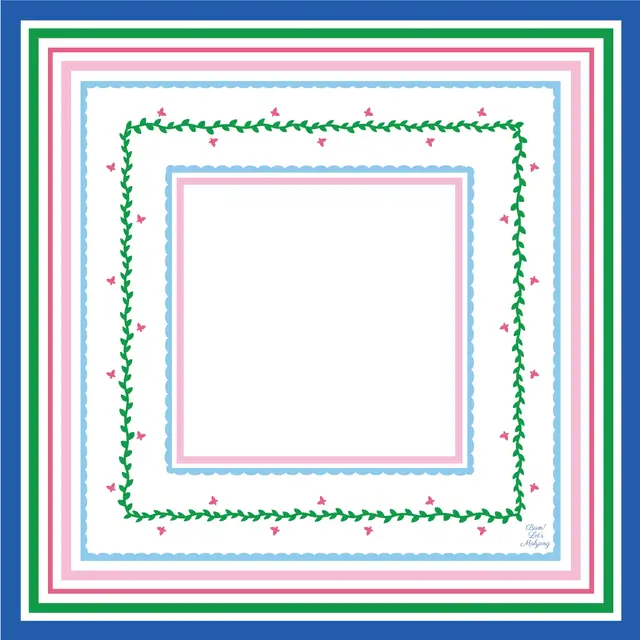 Bam Let's Mahjong Grandmillennial Travel Mahjong Mat