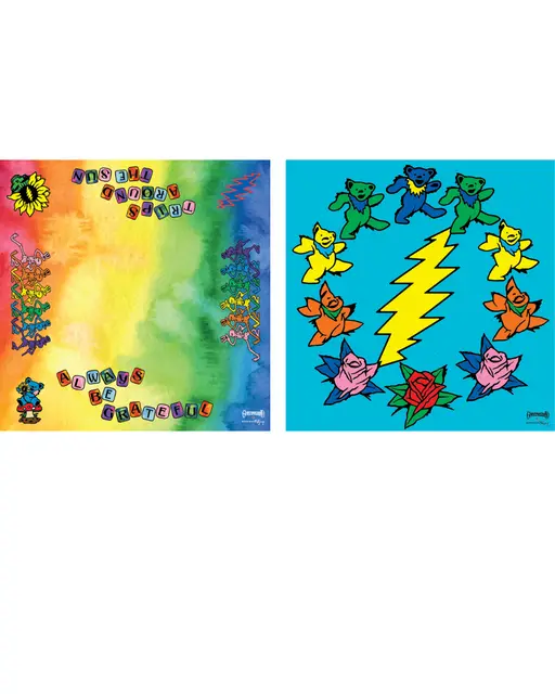 Bespoke Mahjong Grateful Dead x Bespoke Mahjong DOUBLE-SIDED MAT - TIE DYE DREAM