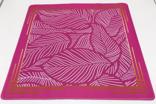 Bird & Bamboo The Paradise Mahjong Travel Mat - Passion Pink