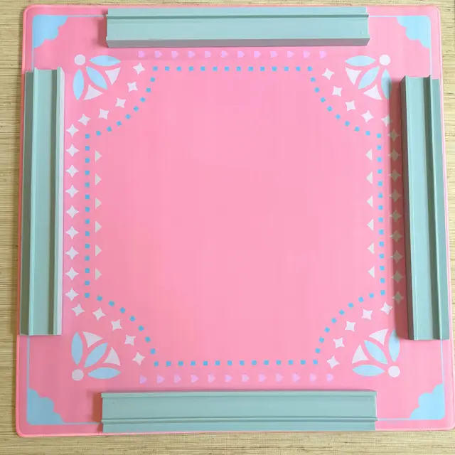 Bird & Bamboo The Pastel Deco Mahjong Mat
