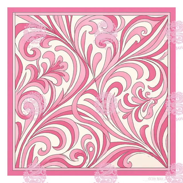 Club Mahjenn Miss Poochie Leatherette Mat -Pink of Perfections September Estimated Availability