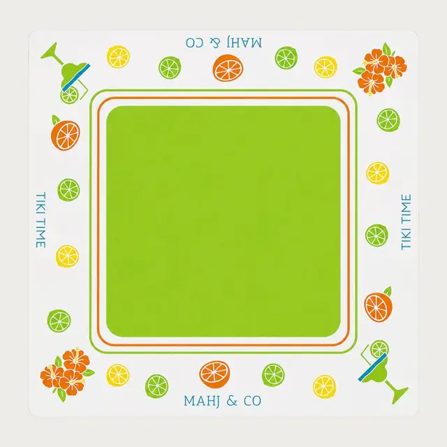 Dot Crak Bam Boom Mahj & Co Tiki Time Mat