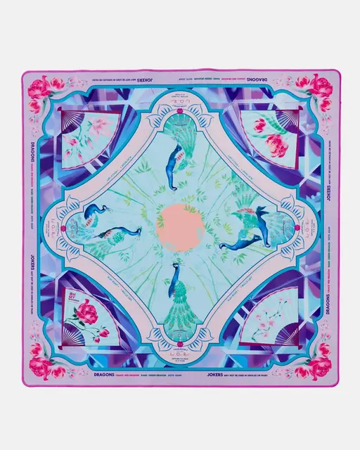 Dot Crak Bam Boom Oh My Mahjong Amethyst Mat