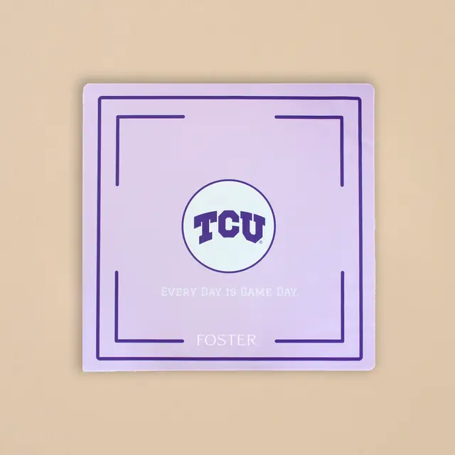 Foster Collegiate - Mahjong TCU® Mahjong Mat