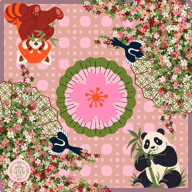 House of Mahj SPECIAL EDITION: Magpie Friends Mahjong Mat