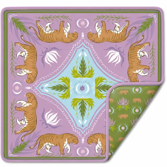 Keva Style Moon Tiger Double-Sided Mahjong Mat