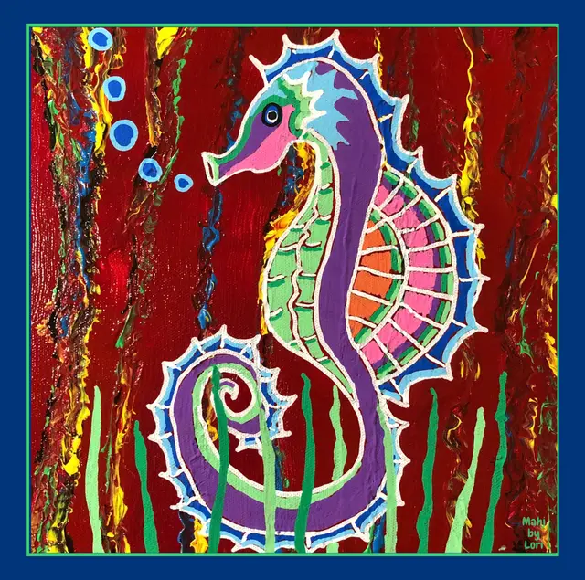 Mahj by Lori Sea Dragon Mat-Collector Archive