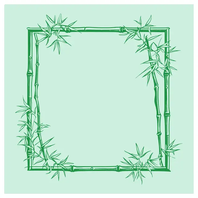 Mahj Days Zen Green Bamboo Mahjong Mat