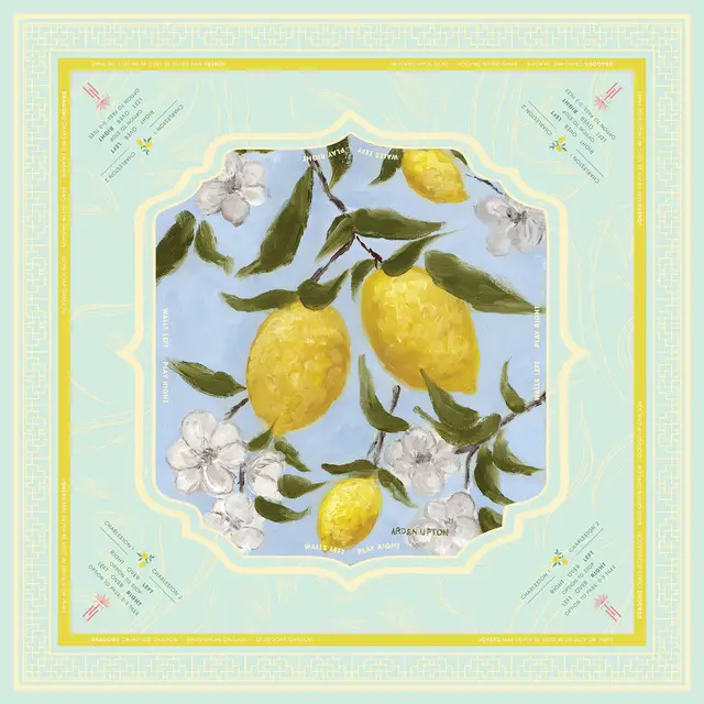 Mahj Tile Haus Sunwashed Citrus Mat