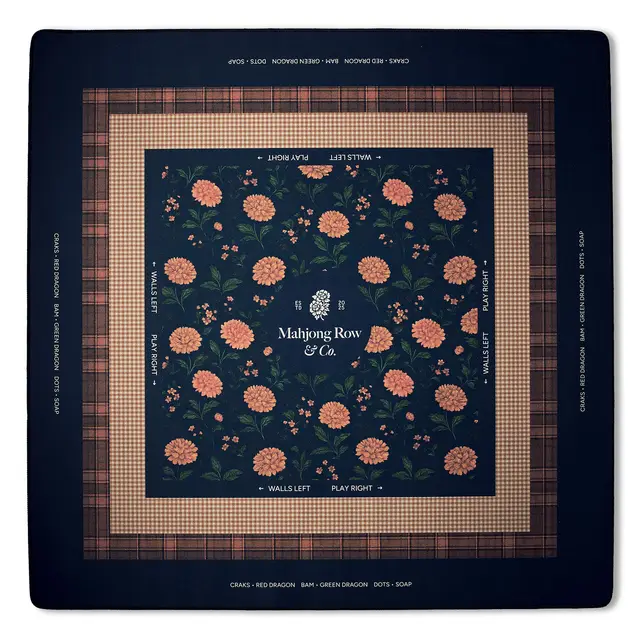 Mahjong Row & Co. Midnight Garden Mahjong Mat