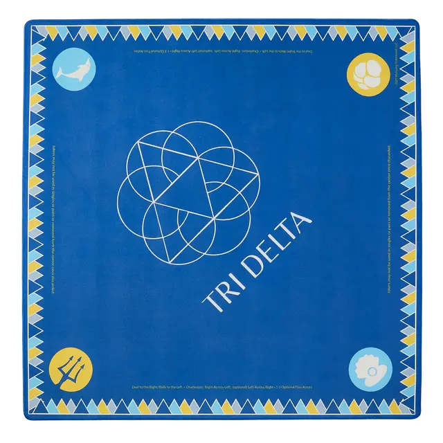 Mahjong Sisterhood Tri Delta Mahjong Mat