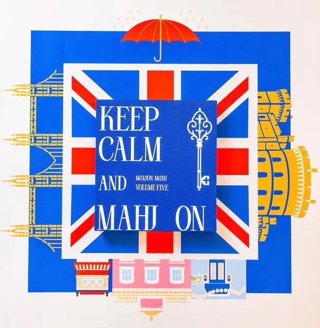 Maison Mahj The London Icons Mat