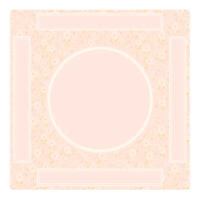Middle & Main Mahjong Peaches ‘n Cream Mat