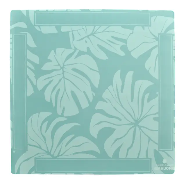 Middle & Main Mahjong Seabee Avenue Monstera Plant Mat