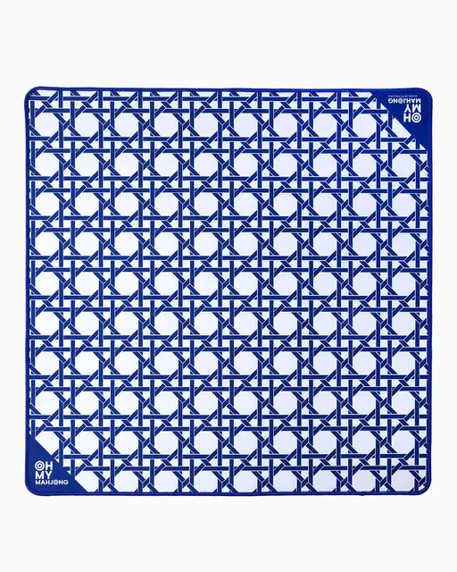 Oh My Mahjong Mini Blue Cane Mat