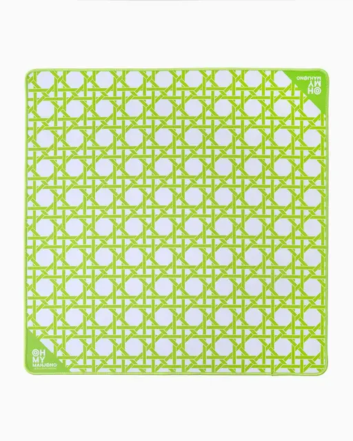 Oh My Mahjong Mini Green Cane Mat