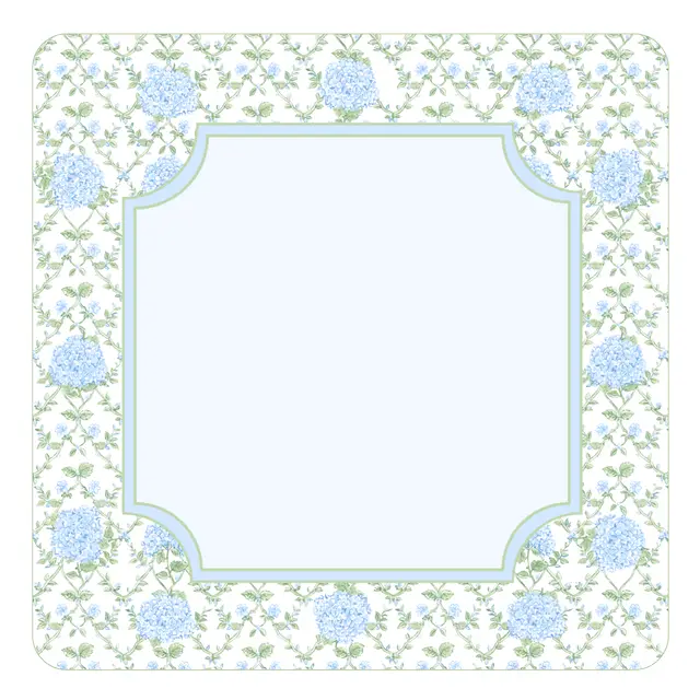 Pat's Monograms June Bride Bouquet Mat