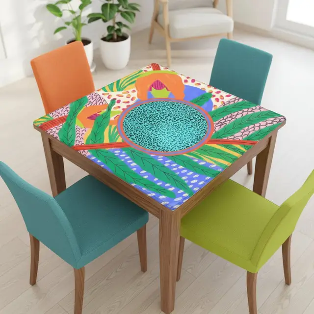 Splash Of Mahj And Color Co. Caribbean Lagoon Mahjong Mat