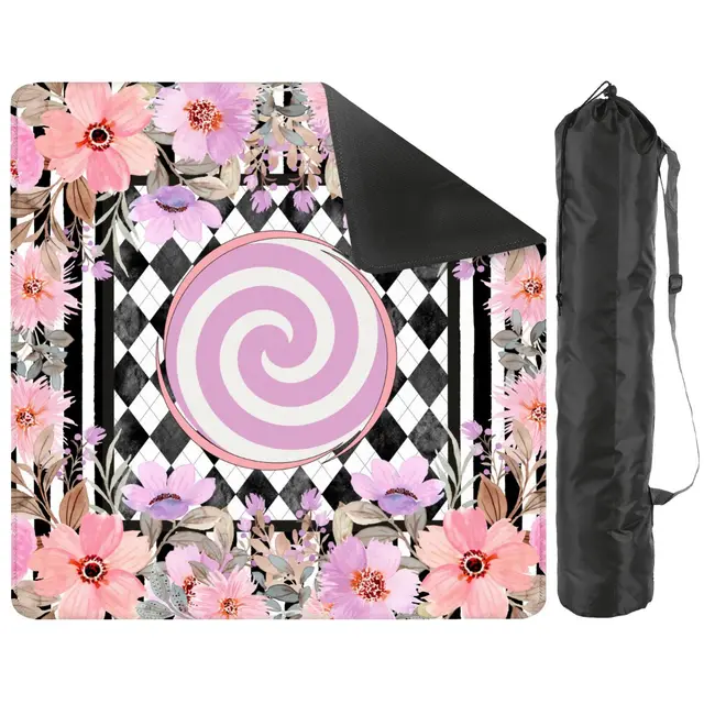 Splash Of Mahj And Color Co. Harlequin Romance Mini Mahjong Mat