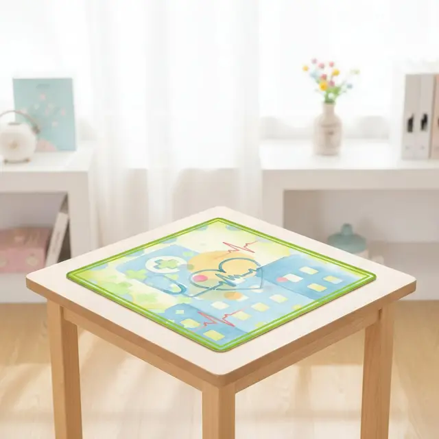 Splash Of Mahj And Color Co. Healthcare Hero Mini Travel Mahjong Mat