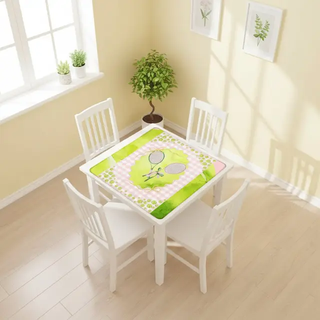Splash Of Mahj And Color Co. Mahjong Tennis Mat Court Of Winds