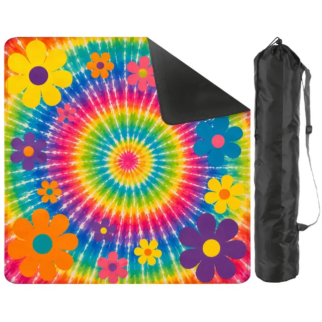 Splash Of Mahj And Color Co. Psychedelic Tie Dye Mahjong Mat